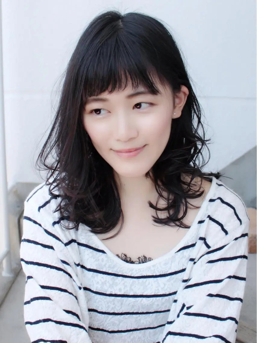 ミディアム 増山 大起のヘアスタイル