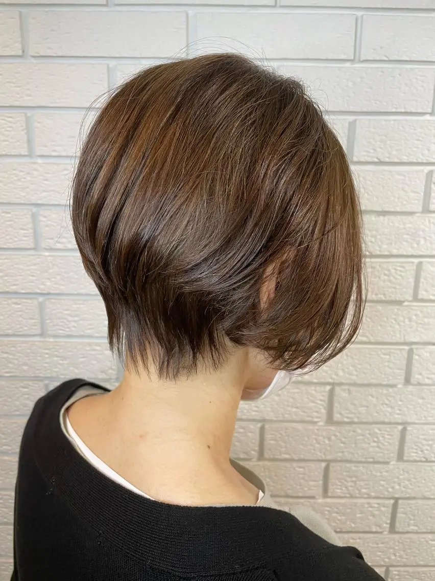 ショート ハイライト ショートヘア ニュアンスデザイン✄ YOU♡のヘアスタイル