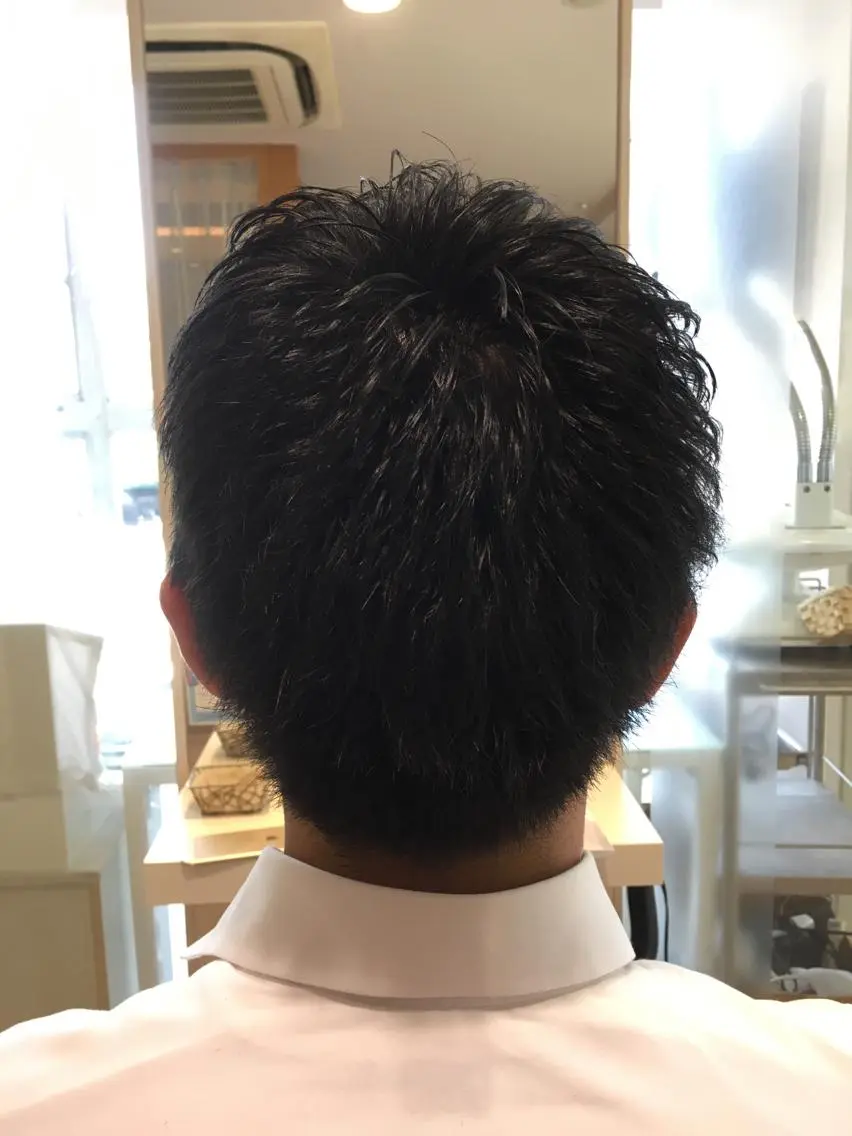 ショート メンズ 熊谷 奈菜のヘアスタイル