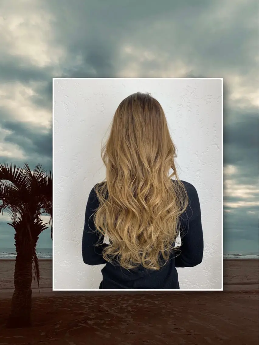 ロング ハイライト boutique misakiのヘアスタイル