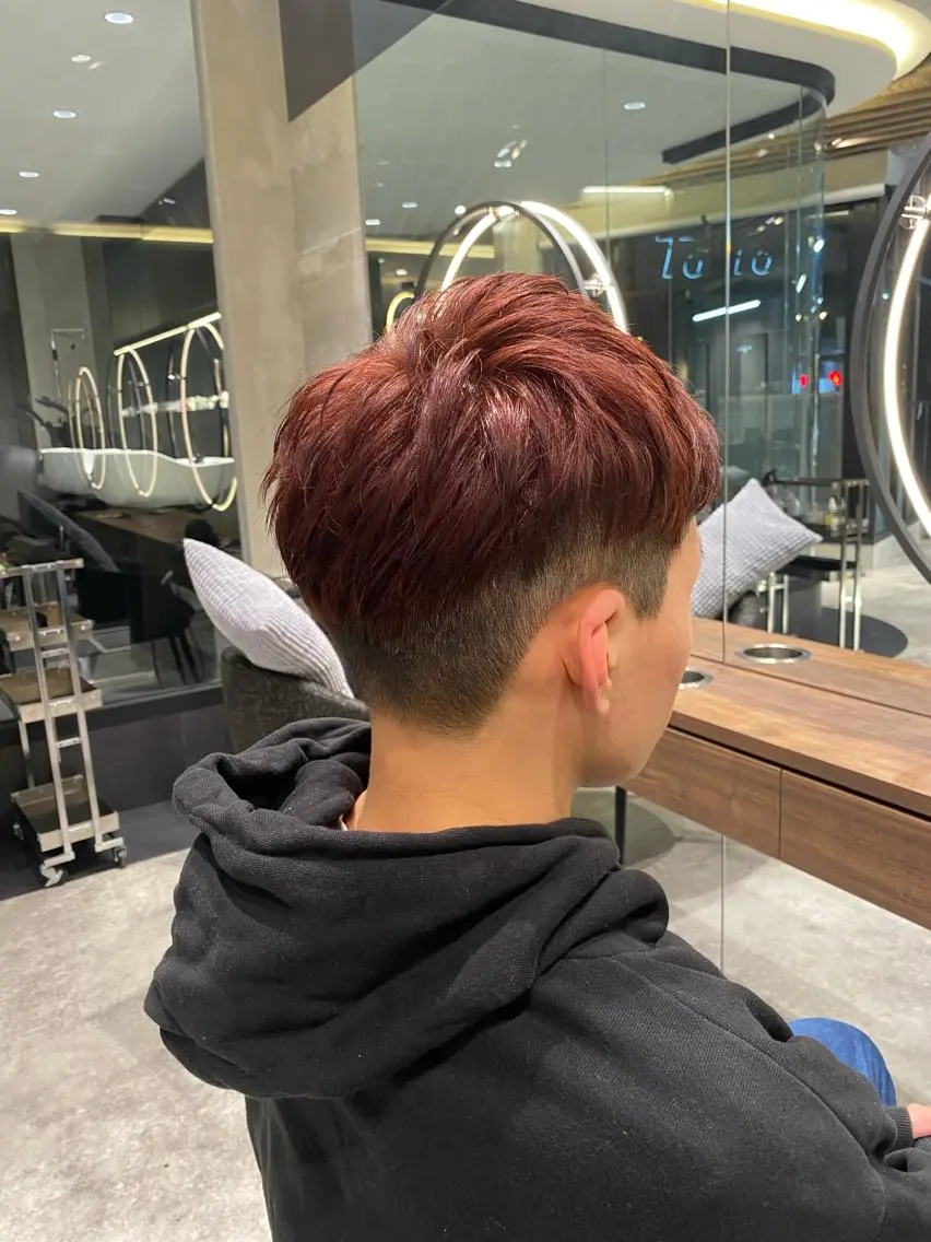 ショート メンズ 木代成 陽太のヘアスタイル
