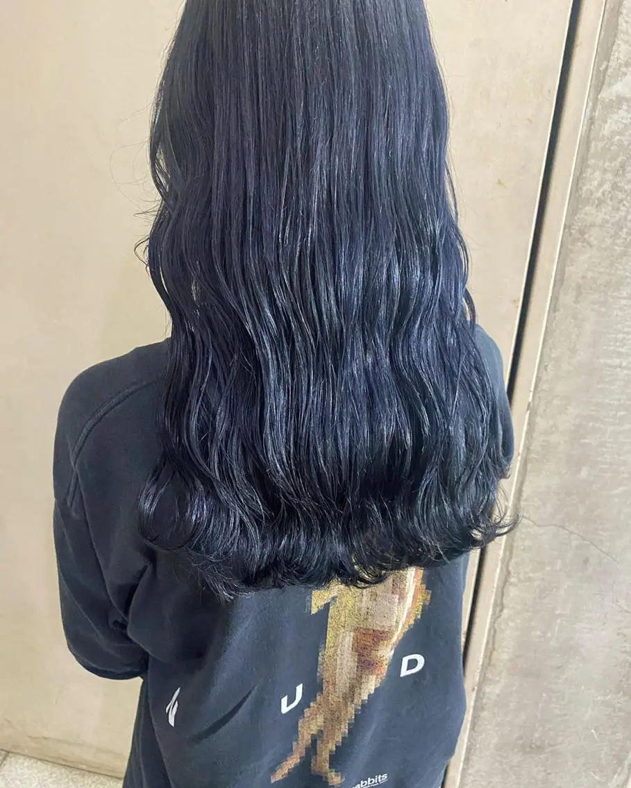 ミディアム カラー ブリーチ 清村 和音のヘアスタイル