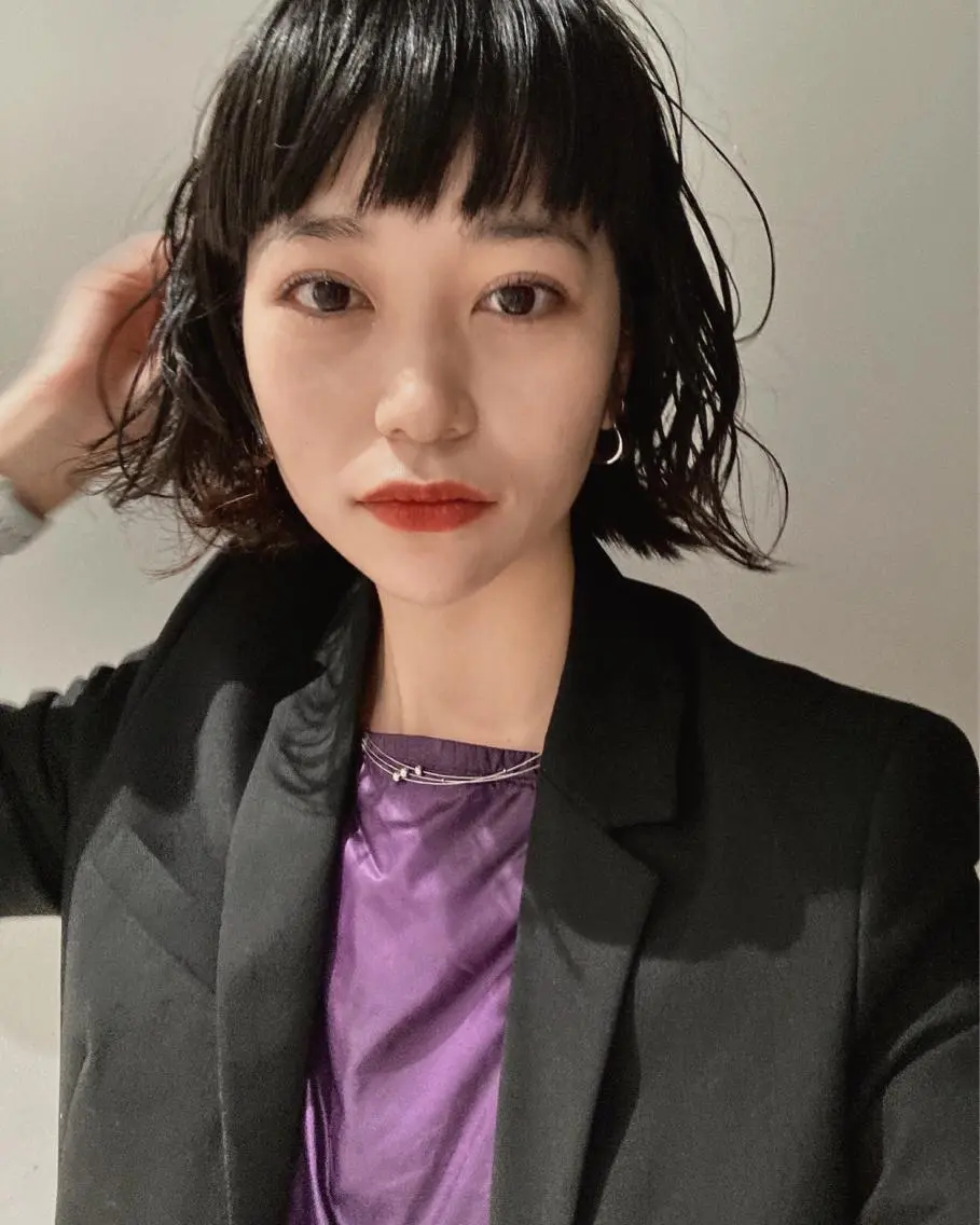 ショート パーマ カット パーマ KAWATOKO MISUZUのヘアスタイル