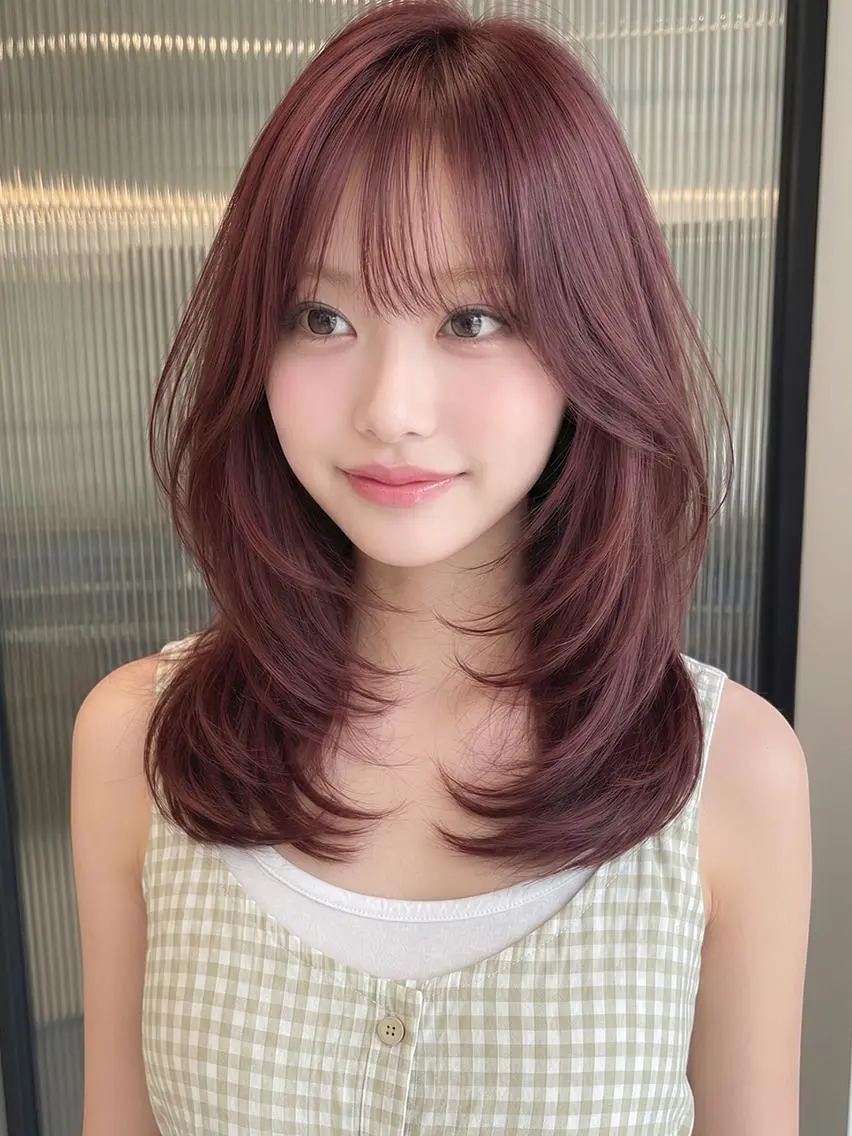 セミロング ミニモ人気①位🥇 似合わせ×髪質改善のヘアスタイル