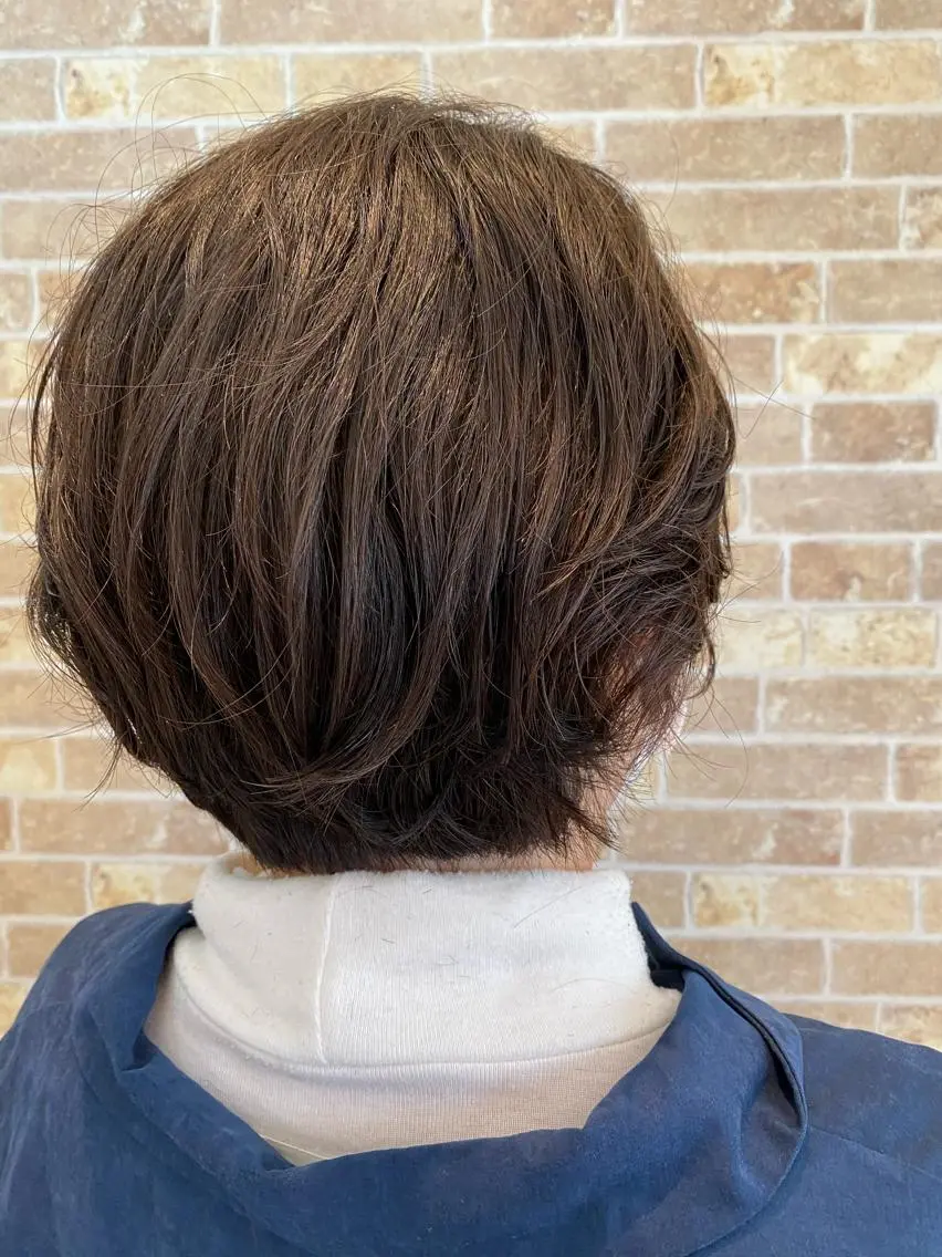 ショート パーマ くせ毛 ショートヘア スパイキーショート パーマ　具志堅　太志のヘアスタイル