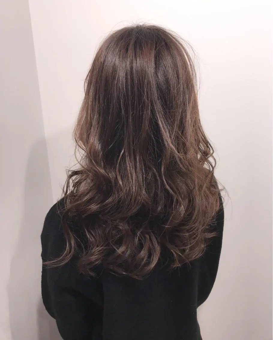 ロング レイヤー/大人ボブ| ワタナベ リョウカのヘアスタイル