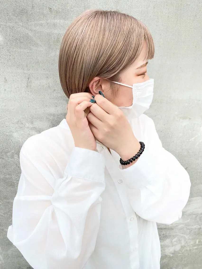 カラー 🧡色落ちまで2度 楽しめる🧡ヨシキのヘアスタイル