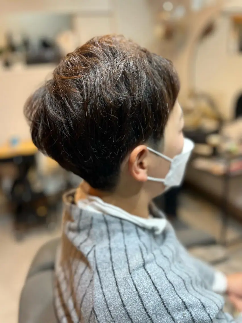 ショート くせ毛 カット フェムフィット導入 個室空間✨佐藤華成のヘアスタイル