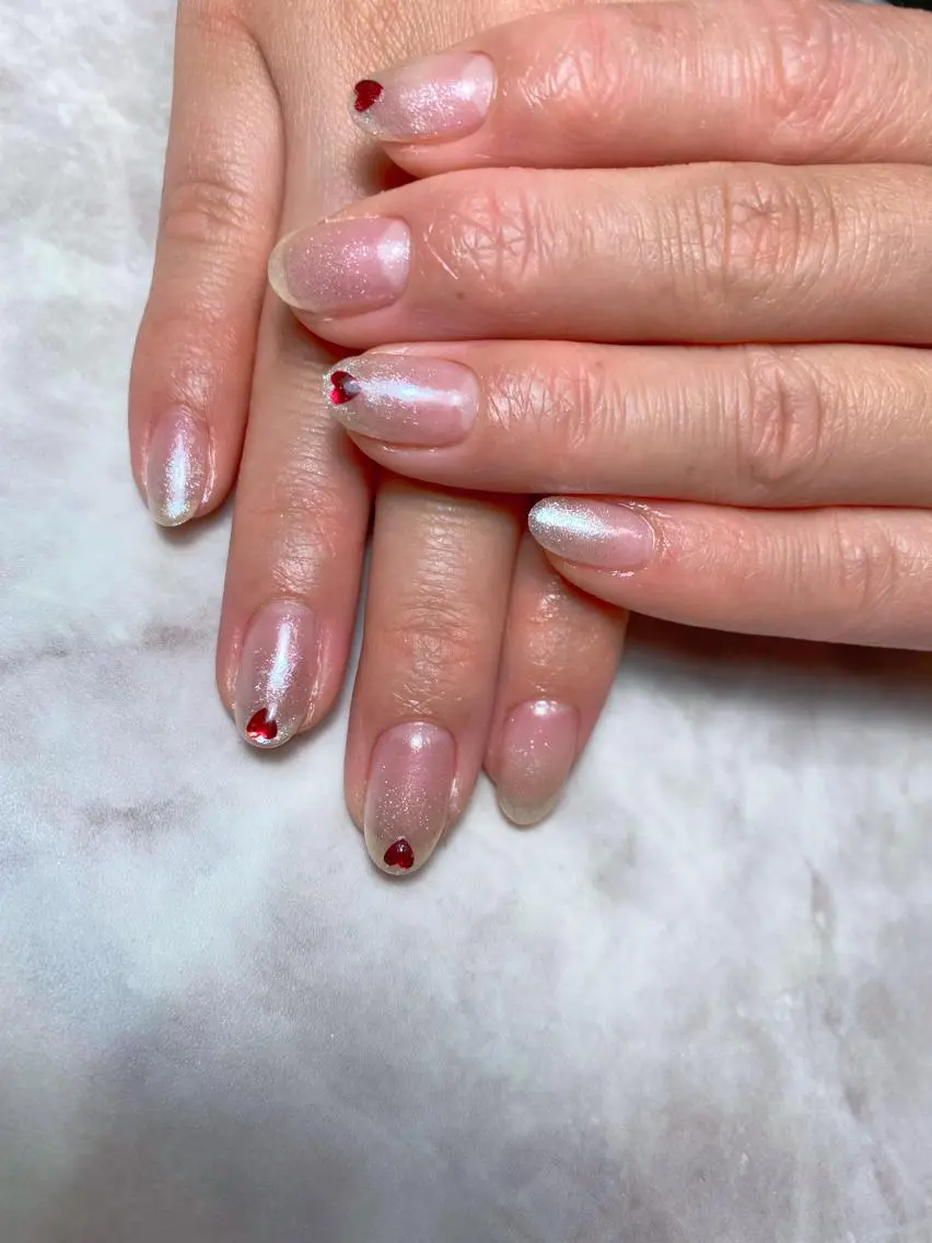 ネイル シンプルネイル ハンドネイル 🌿Charme🌿 MAIのネイルデザイン