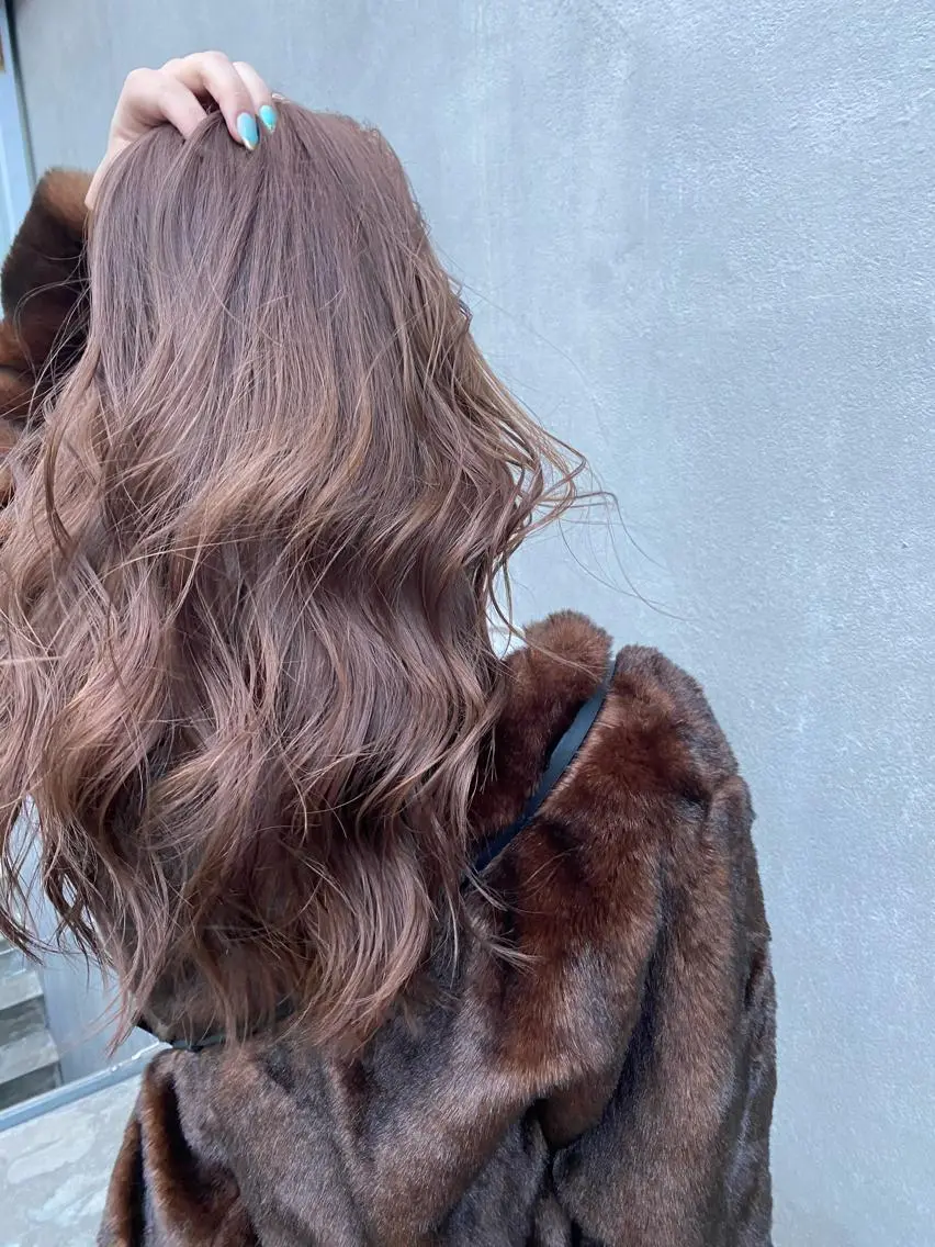 ロング カラー パーマ ヘアアレンジ メンズ キッズ ネイル マツエク・マツパ レイヤー／顔周り 韓国ヘア森田和貴のヘアスタイル