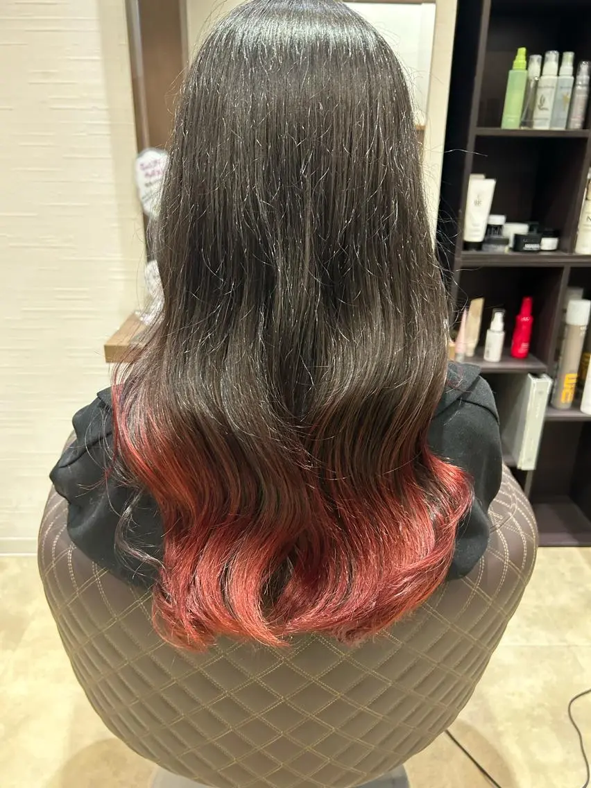 ロング ❤️‍🔥 RENA❤️‍🔥のヘアスタイル