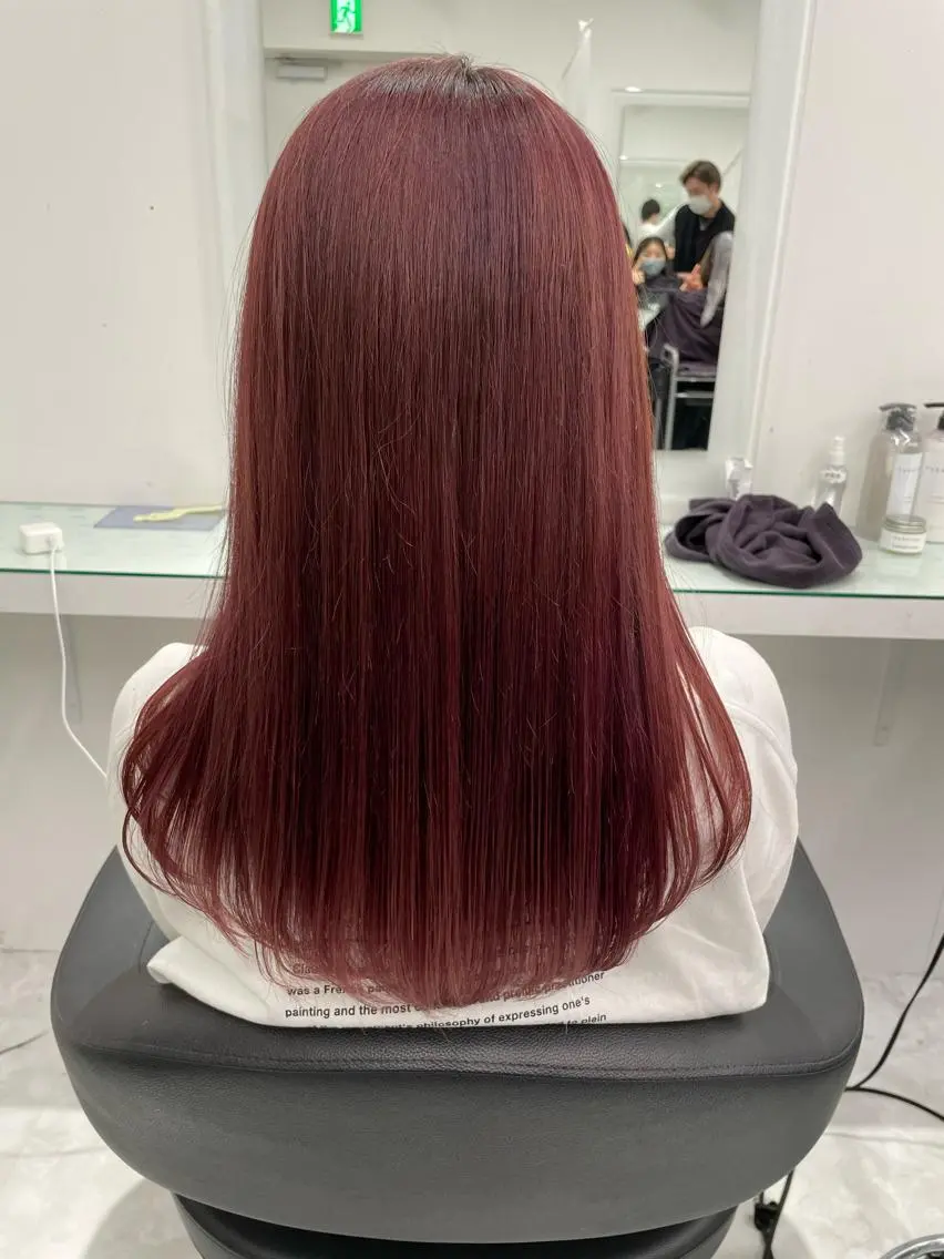 ロング カラー 乾かすだけで美髪✨ 髪質改善専門/鈴木遼のヘアスタイル
