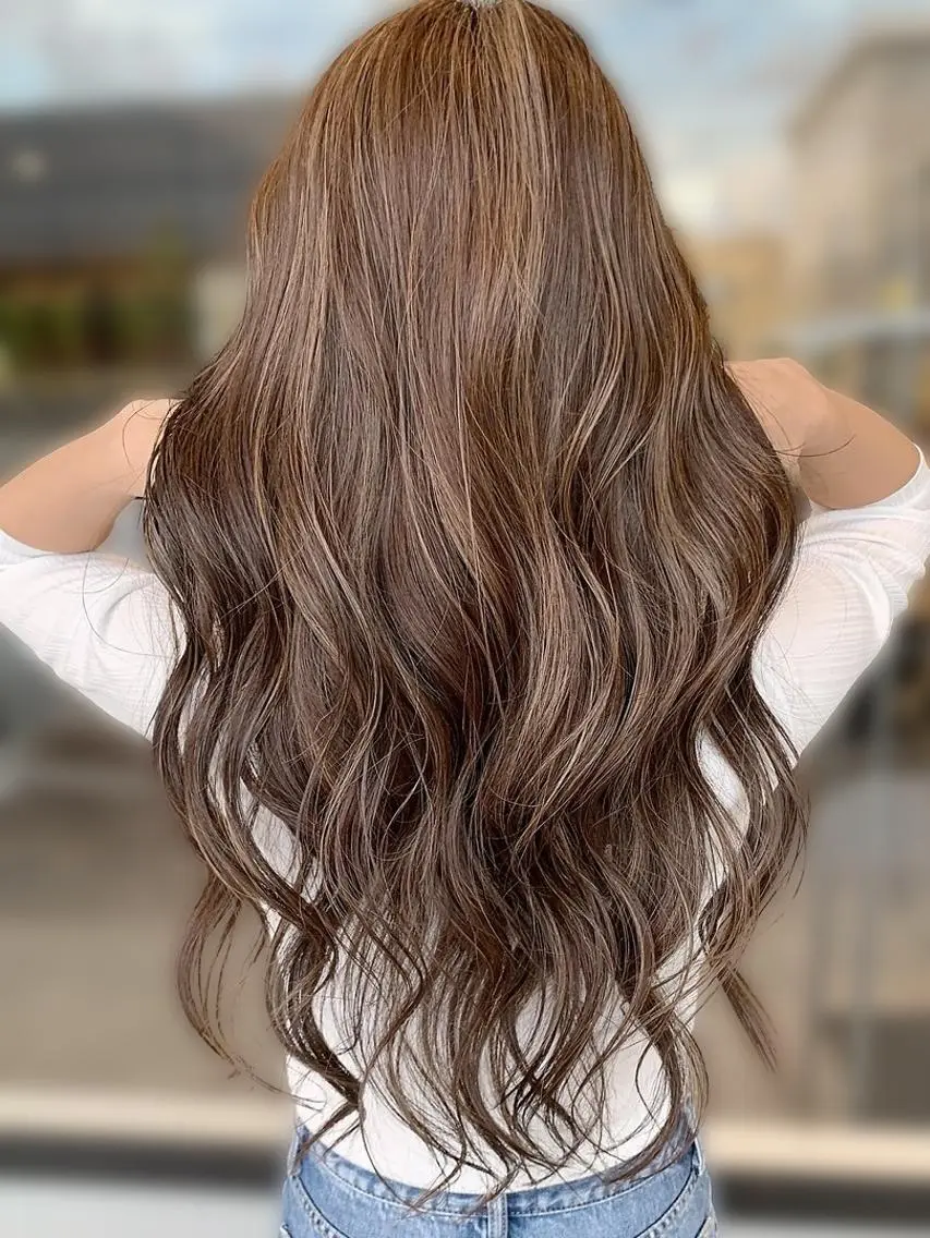 カラー ベージュカラー 透明感カラー 髪質改善 米倉 一輝のヘアスタイル