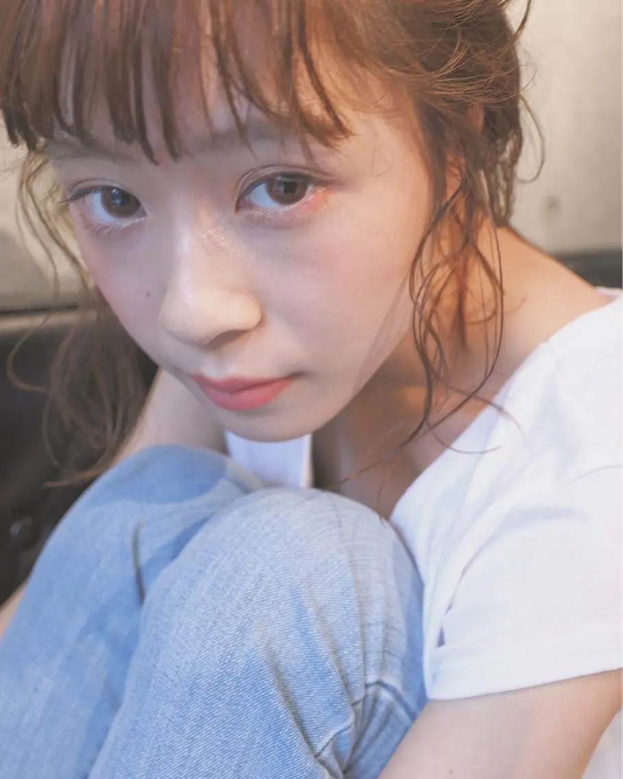 セミロング カラー ヘアアレンジ 東 みのりのヘアスタイル