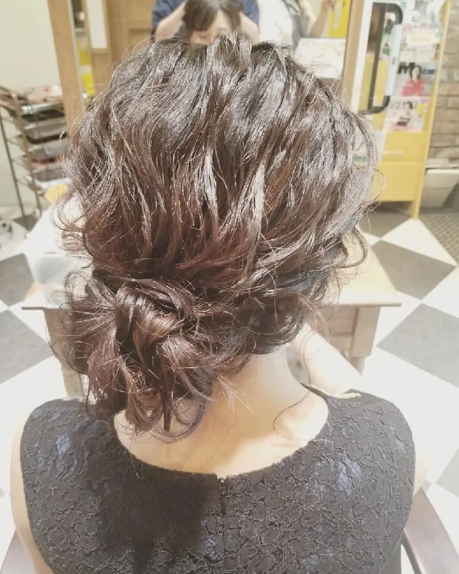セミロング ヘアセット ヘアセット/髪質改善 /カラー/TADOのヘアスタイル