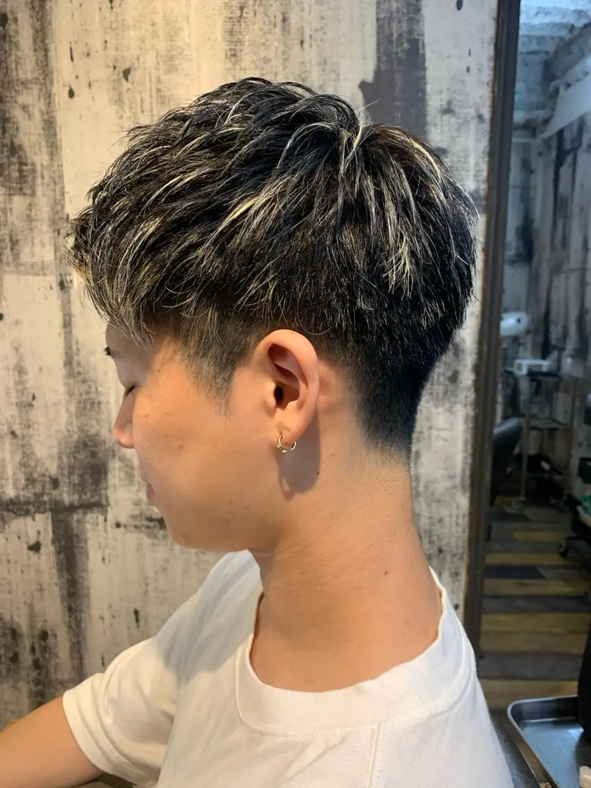 ショート メンズ repose日本橋 室町のヘアスタイル