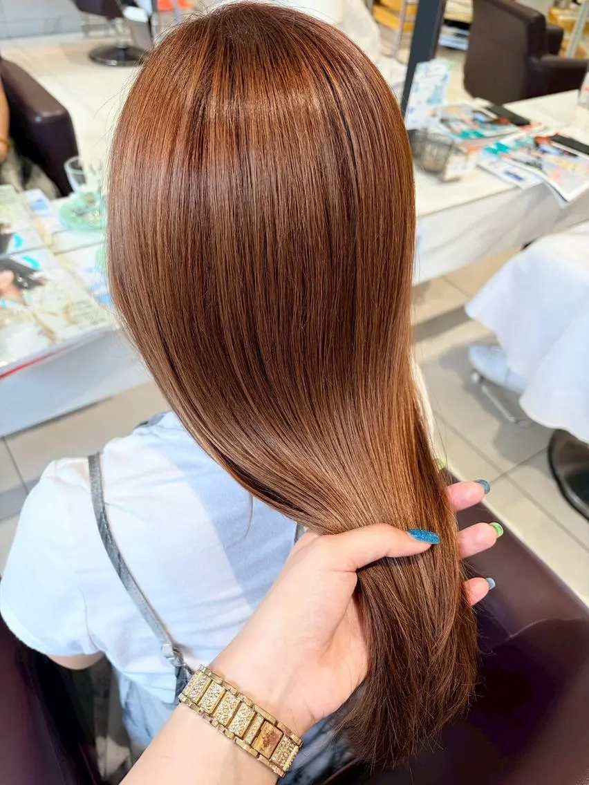 カラー ブラウンカラー 透明感カラー 髪質改善 カペリベラ 🌸藤本さくら🌸のヘアスタイル
