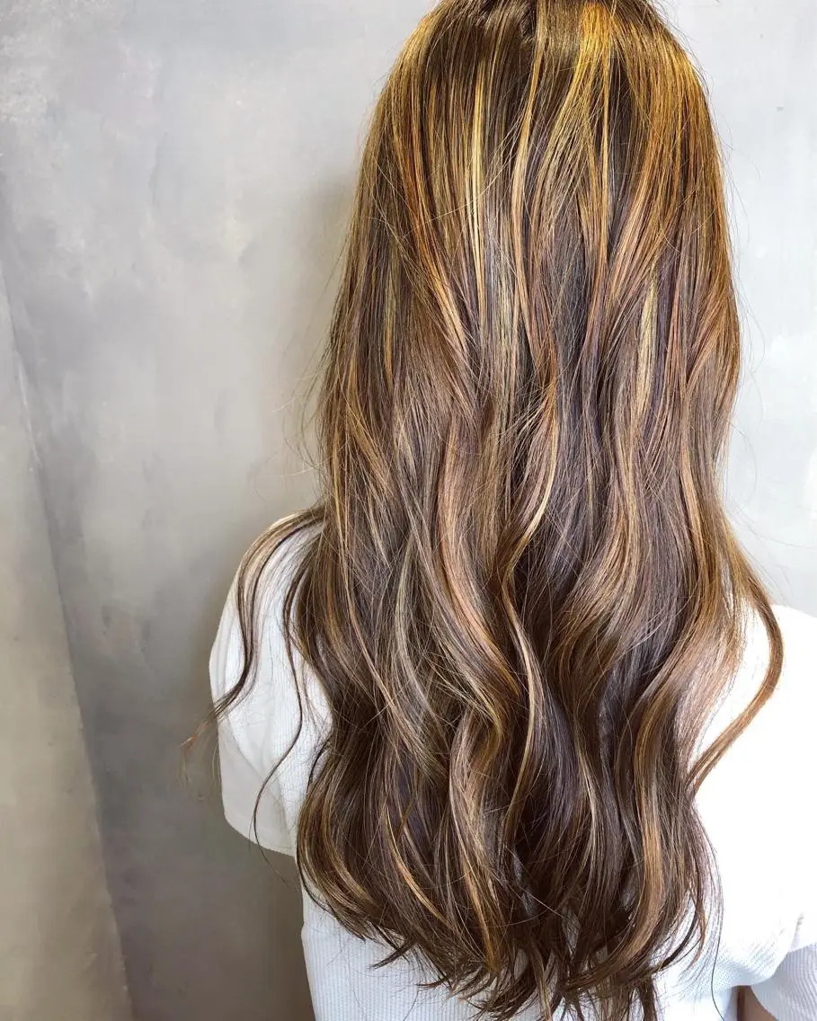 ロング カラー 髪質改善⭐️ 桜場のヘアスタイル
