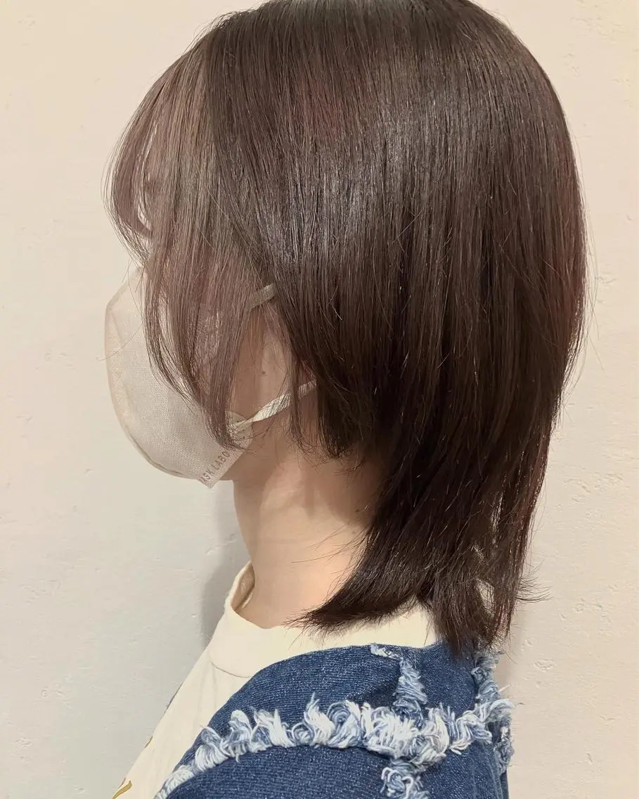 ショート ミストバング カット mai /attraのヘアスタイル