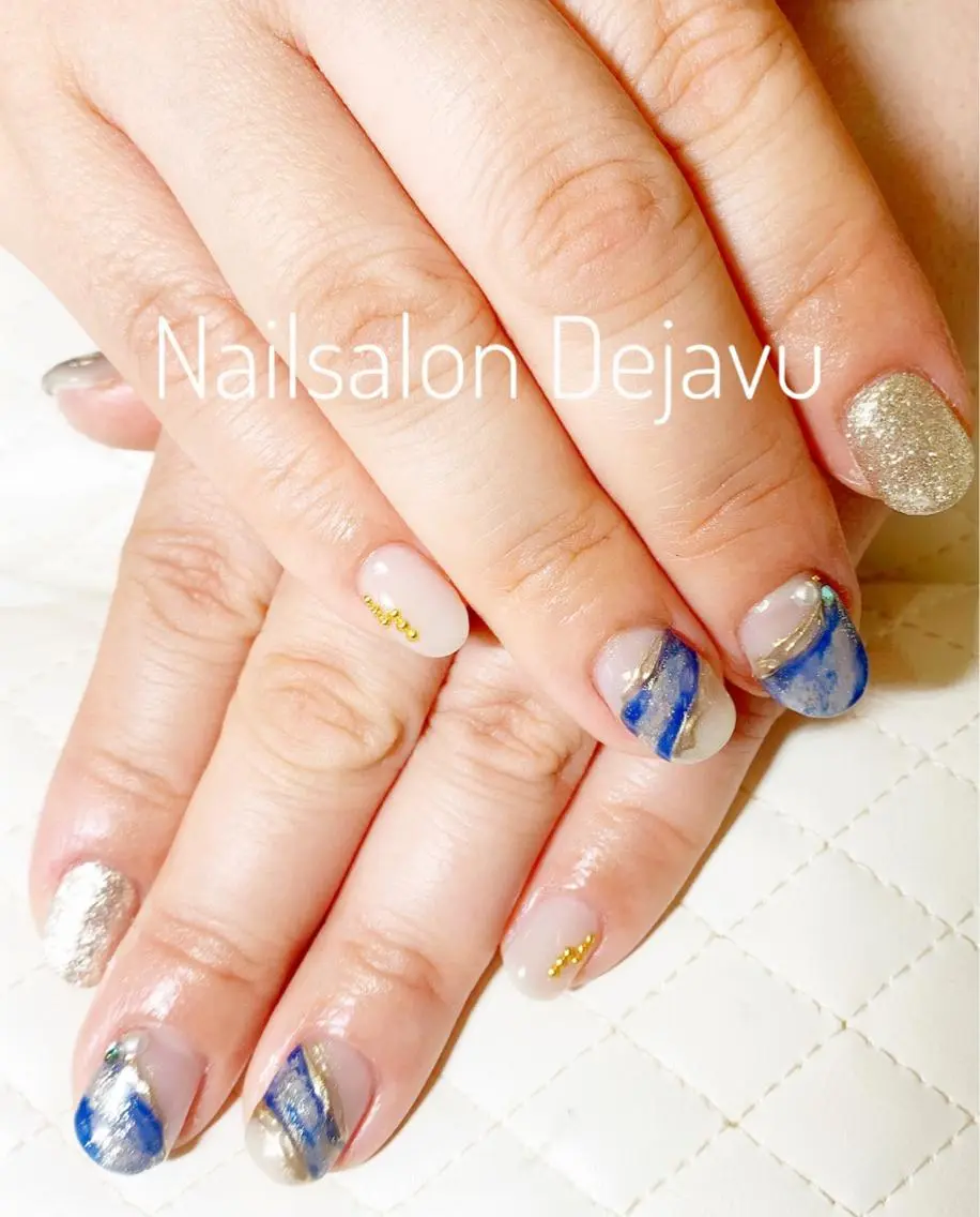 ネイル アートネイル ニュアンスネイル Nail salon Dejavu 🌿のネイルデザイン