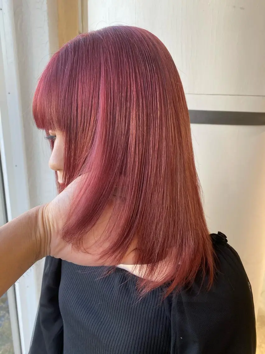 ミディアム カラー welring hair salonのヘアスタイル