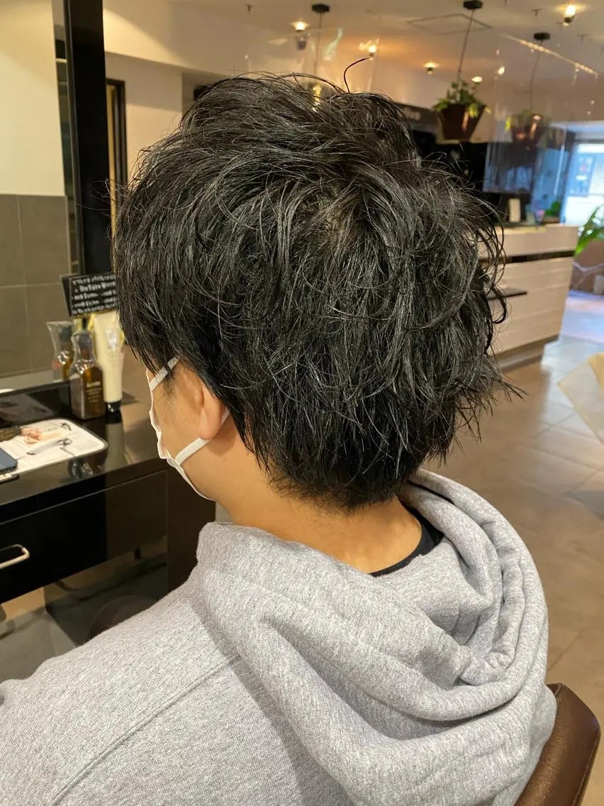 メンズ カット ⭕️メンズパーマ⭕️ 山口 裕太郎のヘアスタイル