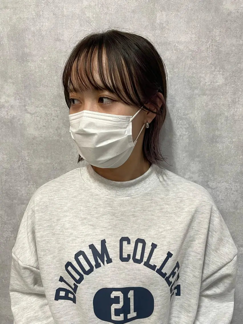 ショート 切りっぱなしボブ ショートボブ ハンサムショート 丸みショート アッシュ モテ髪/ボブ/ショー ト/アダチフウトのヘアスタイル