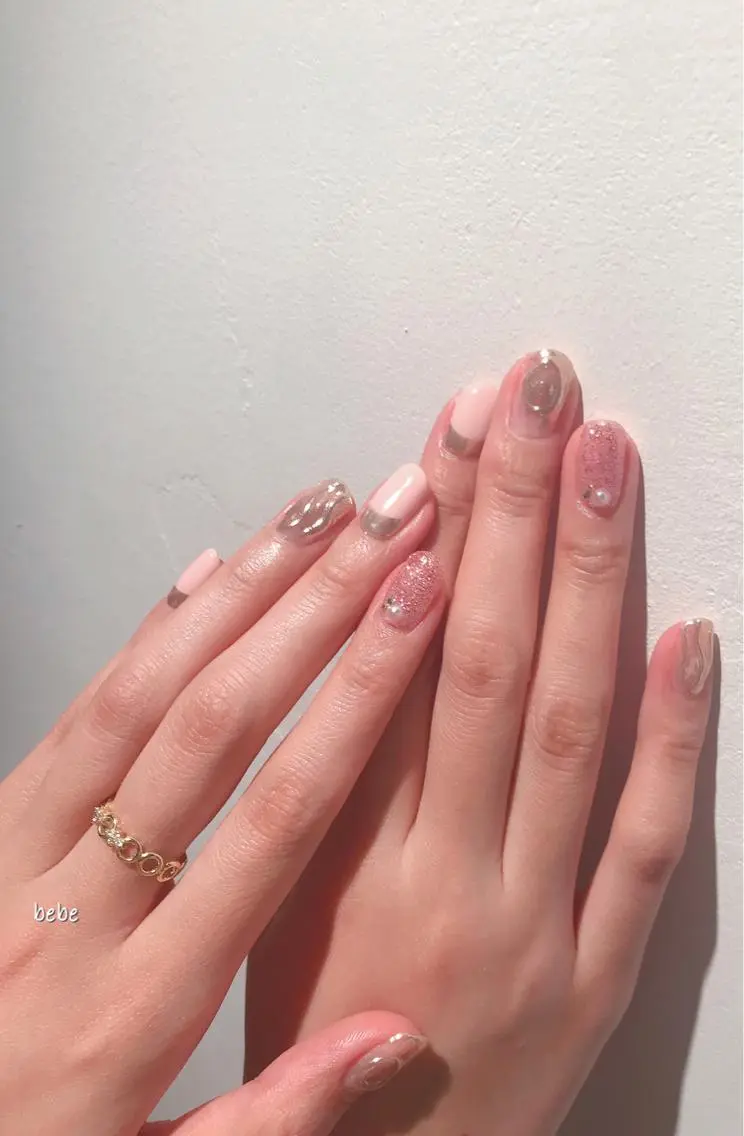 ネイル ニュアンスネイル ハンドネイル Ann nailのネイルデザイン