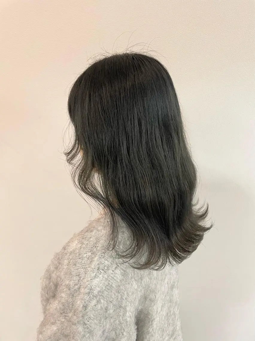 セミロング カラー ヘアアレンジ ダブルカラー/ レイヤー🍒齋藤 澪のヘアスタイル