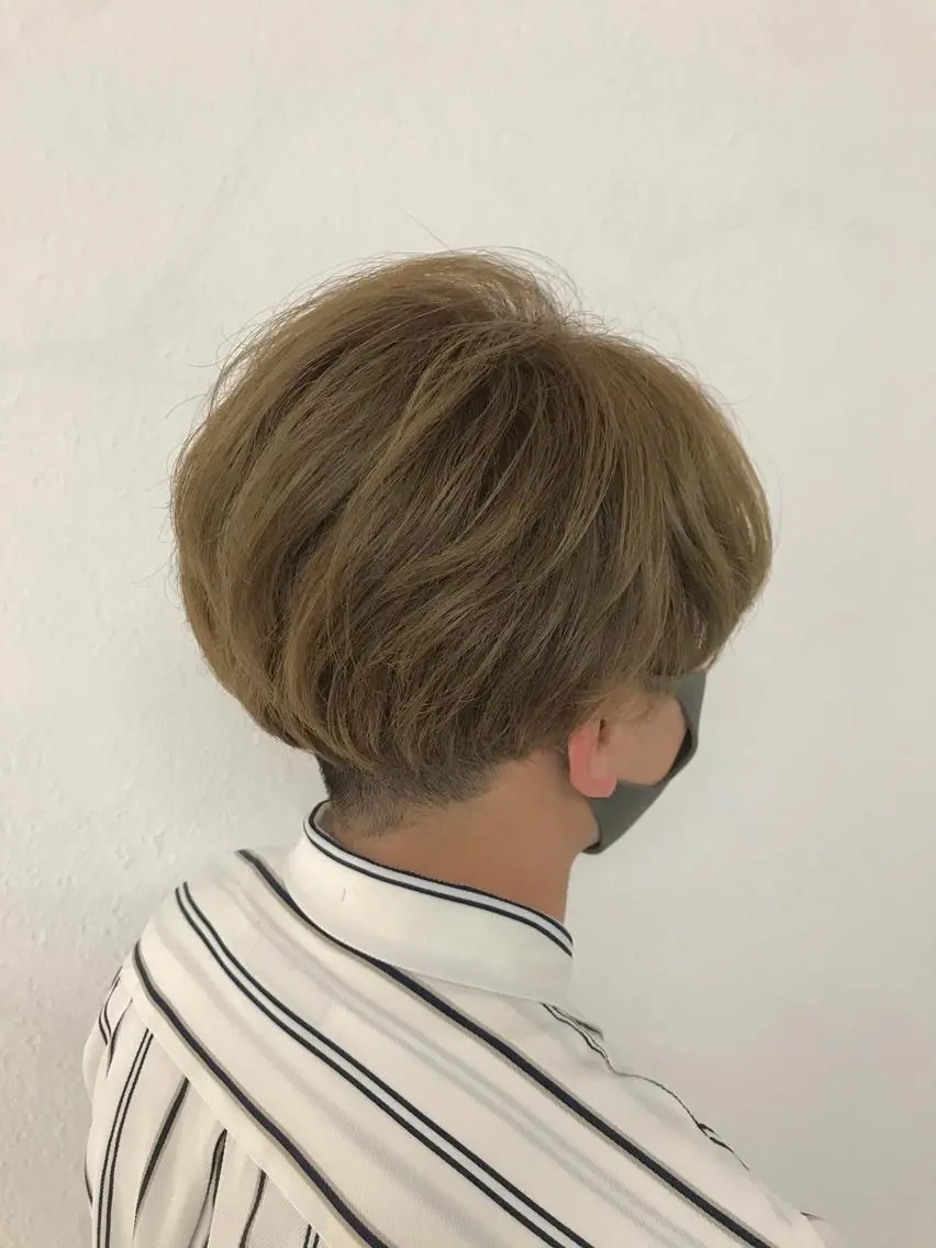 ショート カラー メンズ 【東北メンズヘア1 位受賞🥇】本間祐太のヘアスタイル