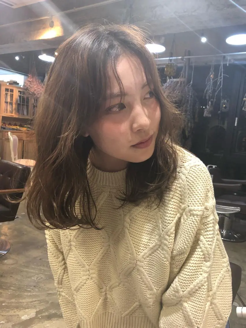 ロング レイヤーカット Pia ツボイ ケイタのヘアスタイル