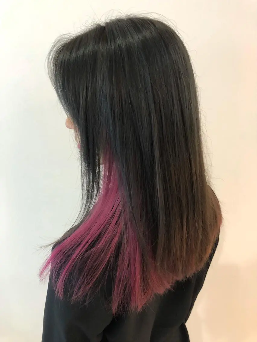 ロング カラー sato yoのヘアスタイル