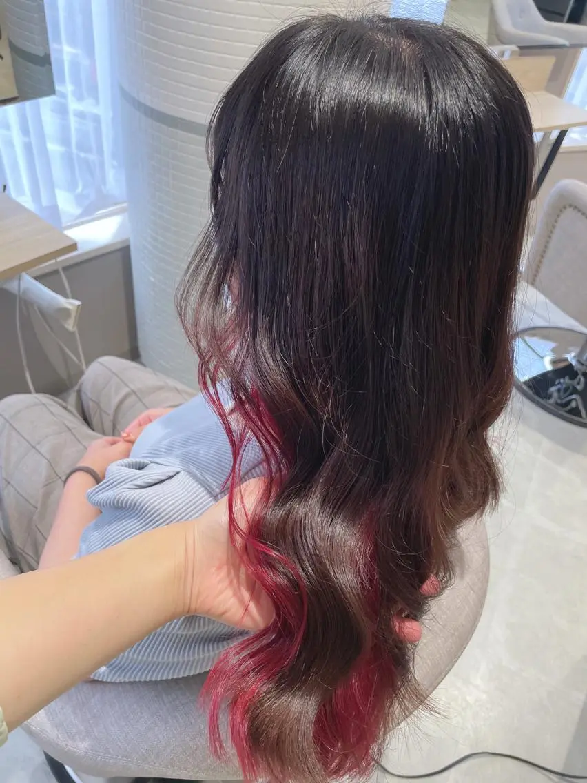 ロング 韓国風ヘア 髪質改善お任せ ください♪ひとみのヘアスタイル