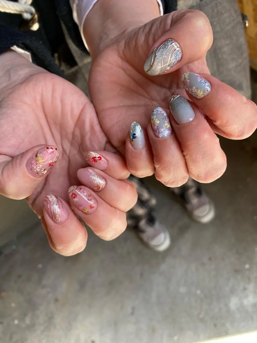 ネイル ハンドネイル nailsalon ∞ ﾐｶﾅﾙ ∞のネイルデザイン