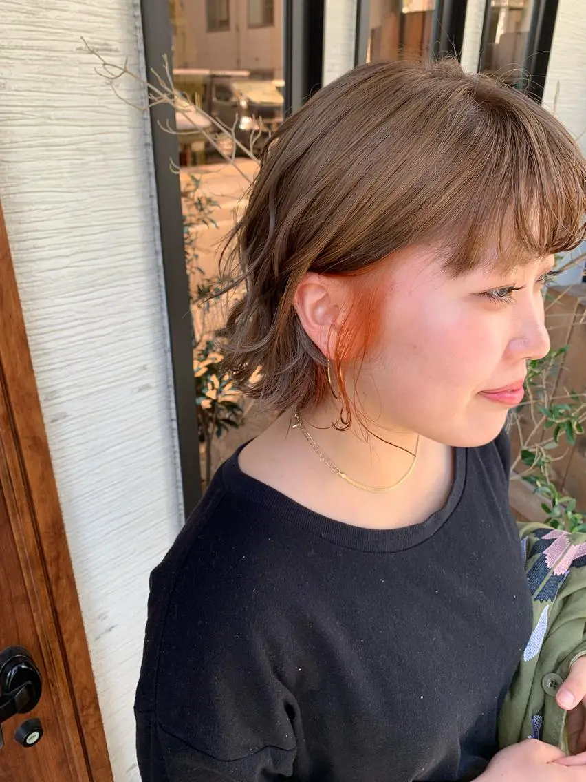 ショート カラー yoshi （髙橋）のヘアスタイル