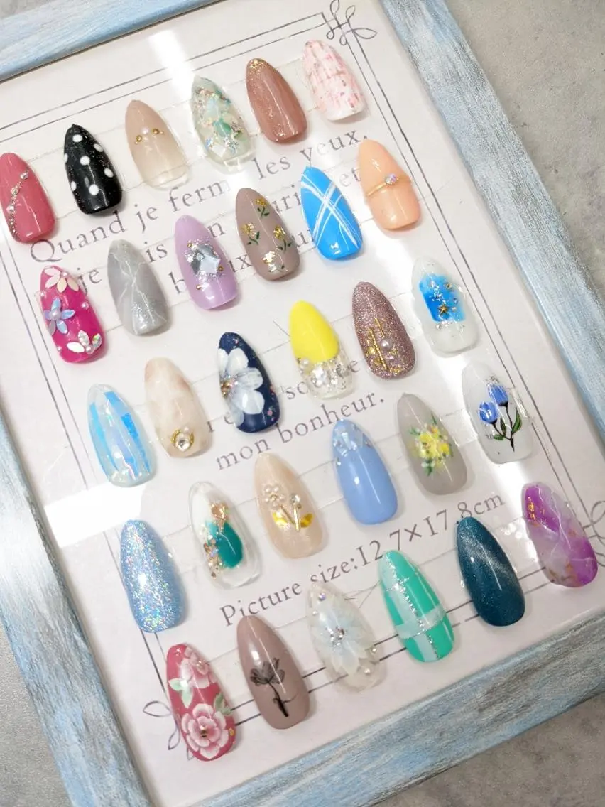 ネイル アートネイル ワンカラーネイル BBnail ogataのネイルデザイン