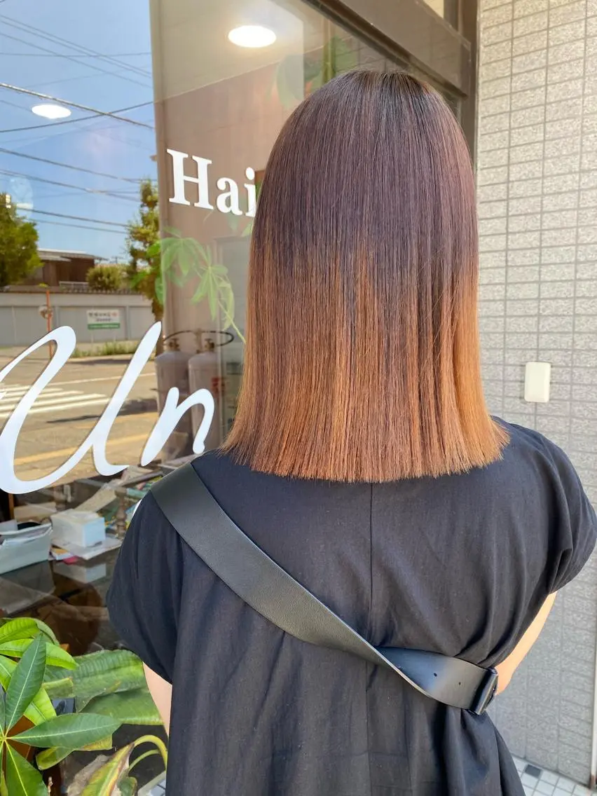 ミディアム 立野 希沙のヘアスタイル