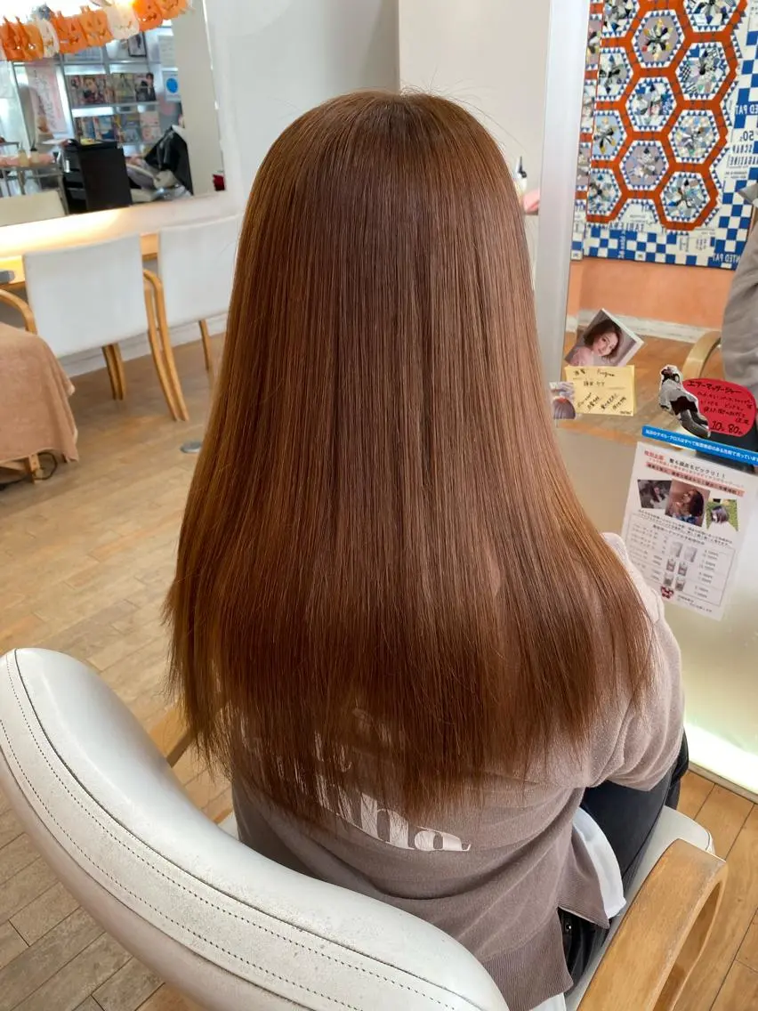 カラー ベージュカラー 山本 瑠華のヘアスタイル
