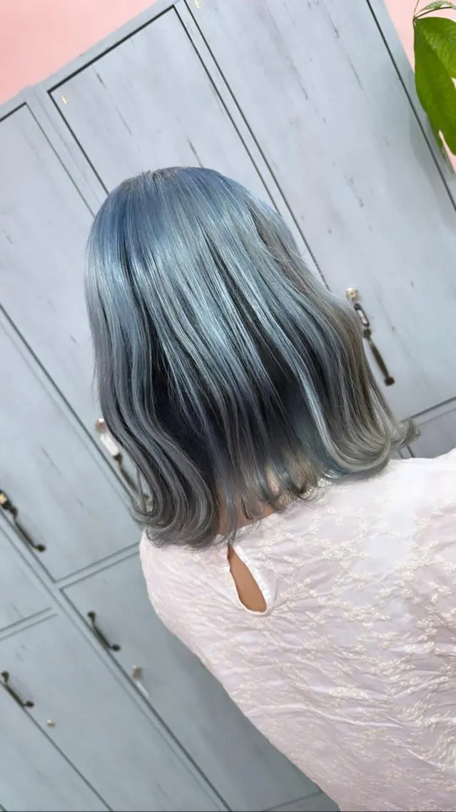 ミディアム カラー 町田ブリーチデザイン 🌈MANATOのヘアスタイル