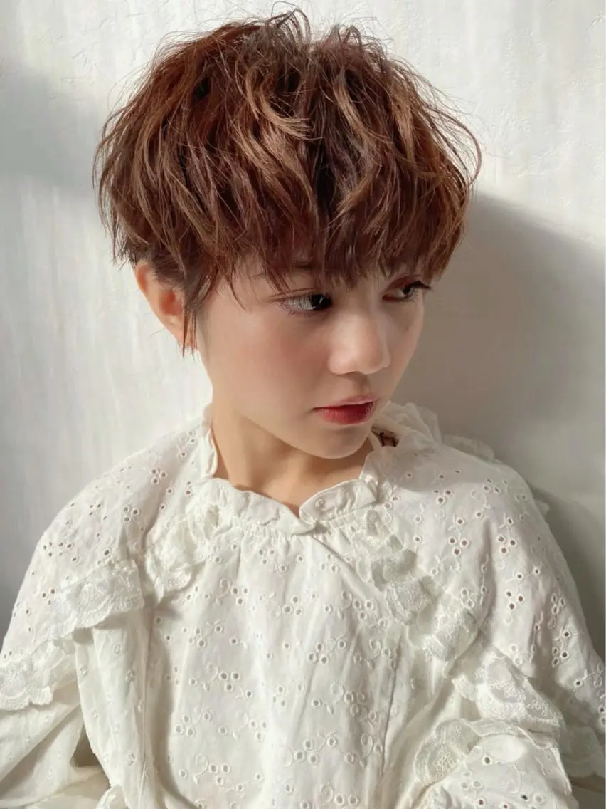 ショート カラー MASANA 🎱ディレクターのヘアスタイル