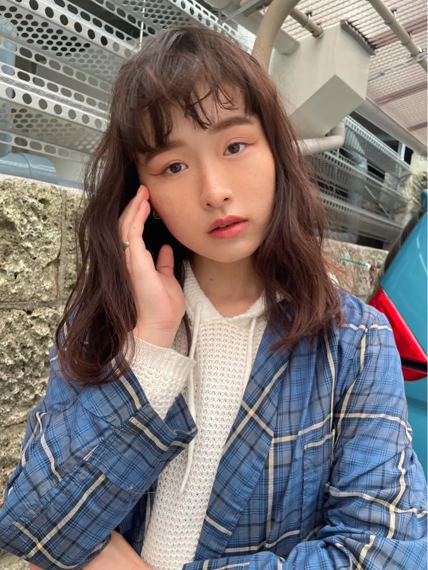 セミロング 🌼U24 ヘアデザインラボのヘアスタイル