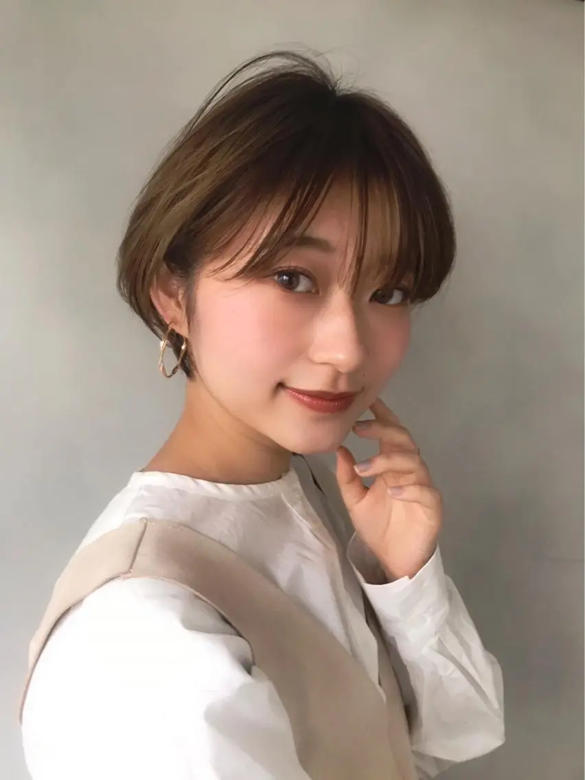 ショート カット トリートメント 艶髪ショートの匠✂️ 錦糸町佐藤店長のヘアスタイル