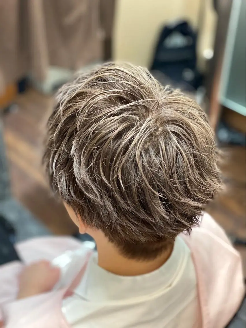 ショート 板倉 涼太のヘアスタイル