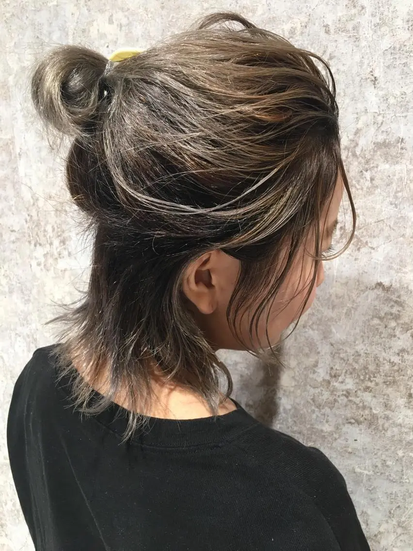 ミディアム カラー ヘアアレンジ 🫟Blanco🫟 Color&Careのヘアスタイル
