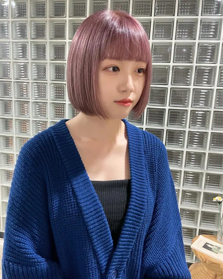 ショート カラー ピンクカラー カット 🔥ボブ/レイヤー/ shingoのヘアスタイル