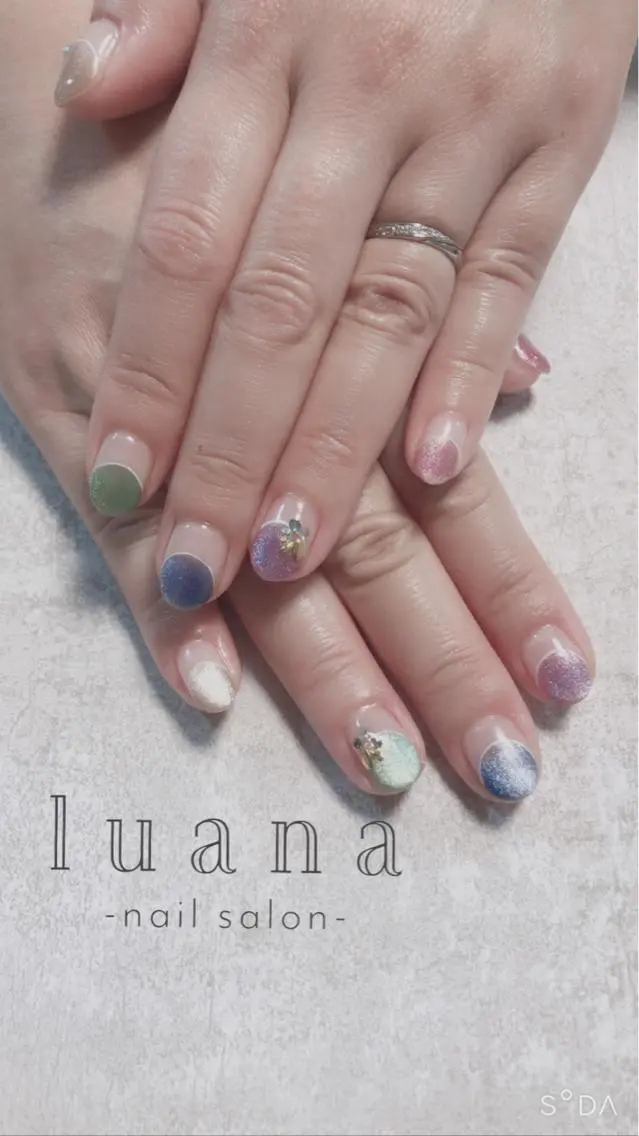 ネイル ハンドネイル luana ネイルサロンのネイルデザイン