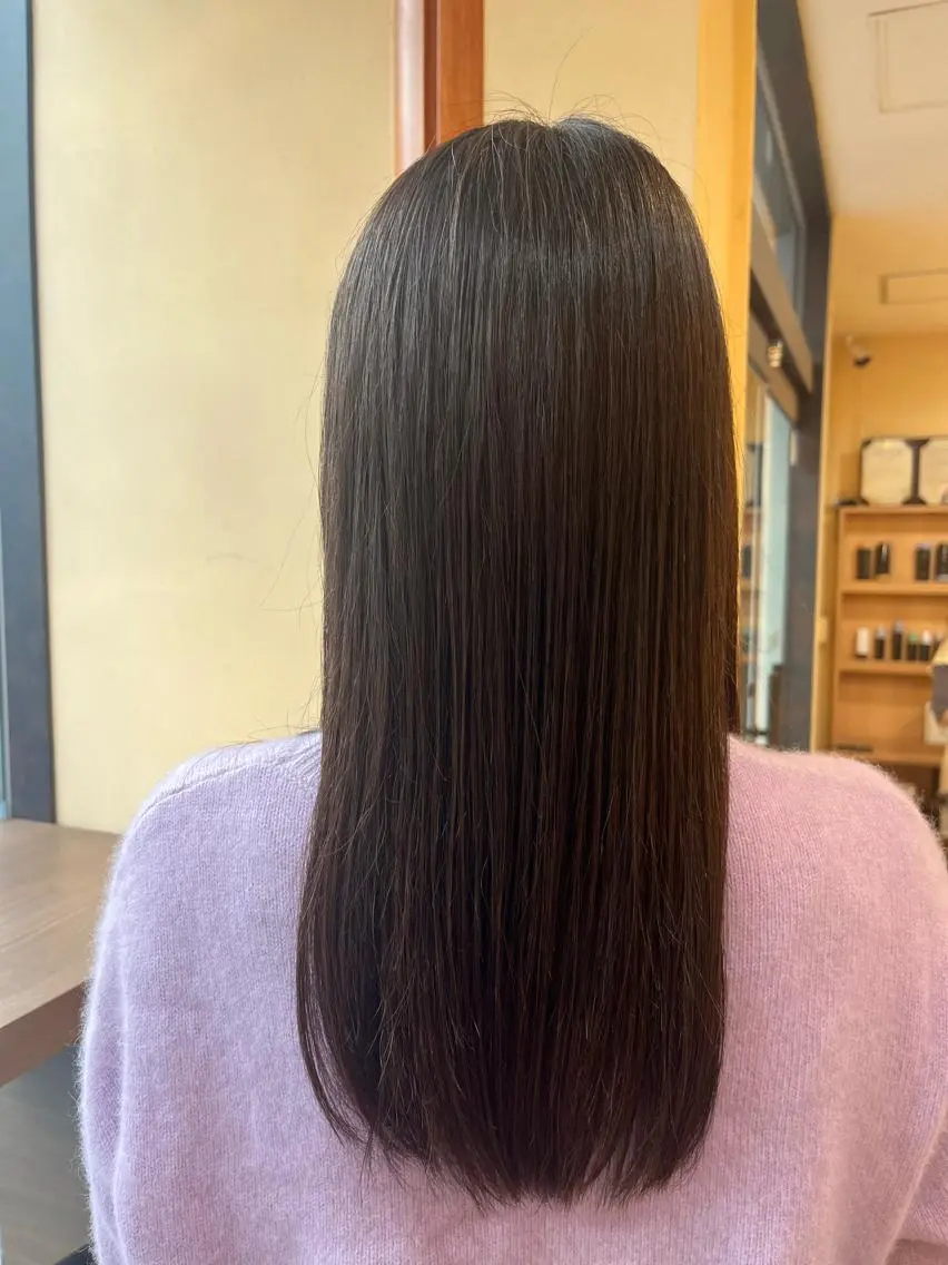 ロング 田畑 優希のヘアスタイル