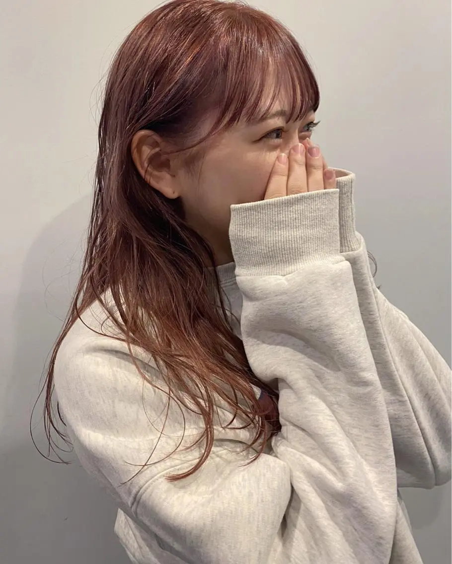 ロング カラー ベージュカラー ラベンダーカラー ラベンダーベージュ ピンクカラー パープルカラー ヘアカラー hono/ボブ/ ハイトーン/ベージュのヘアスタイル