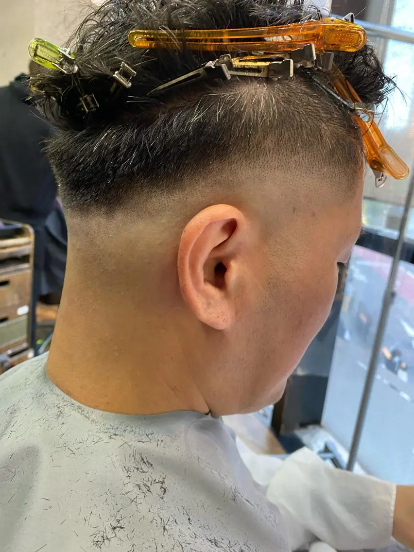 メンズ フェードカット スキンフェード カット PSY(サイ)池袋 金田尚久🎨のヘアスタイル