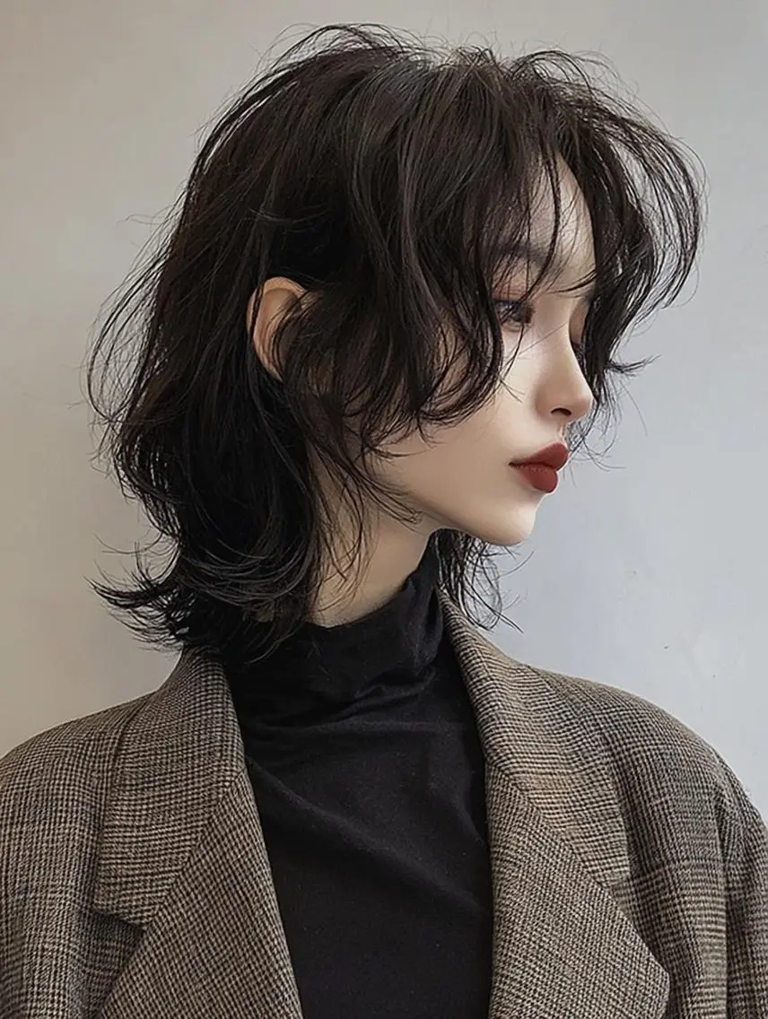 ミディアム パーマ パーマ特化✨/肥後 有紗のヘアスタイル